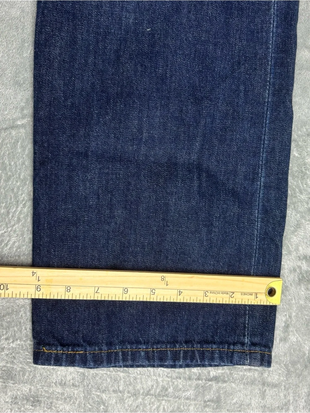 Levi's 569 Jeans Mens 34X32 (Fit 34X33) Blue Loose Straight Denim Relaxed Baggy